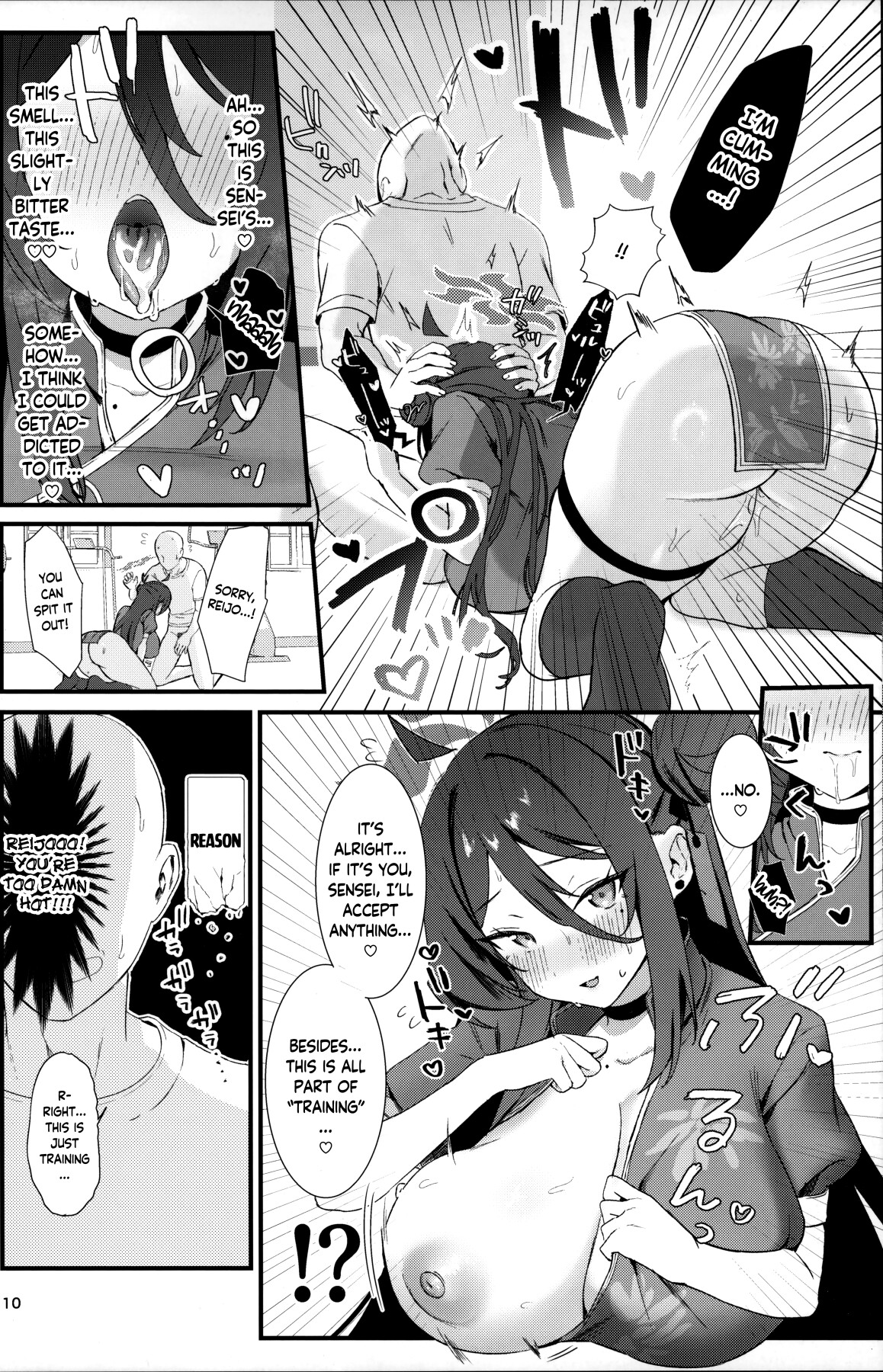 Hentai Manga Comic-Let's Do Some Of Our Training, Reijo.-Read-9